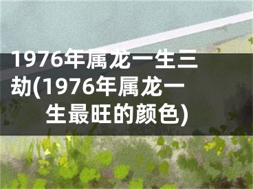 1976年属龙一生三劫(1976年属龙一生最旺的颜色)