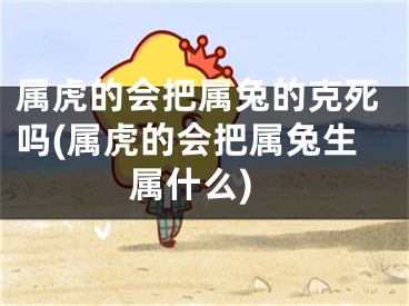 属虎的会把属兔的克死吗(属虎的会把属兔生属什么)