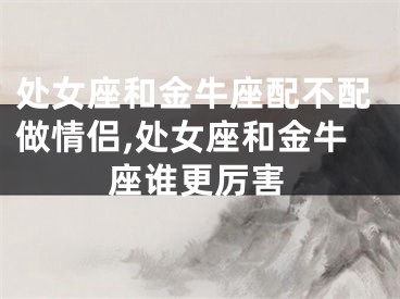处女座和金牛座配不配做情侣,处女座和金牛座谁更厉害