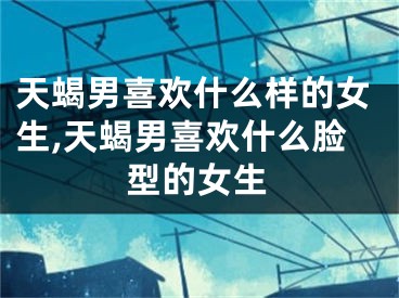 天蝎男喜欢什么样的女生,天蝎男喜欢什么脸型的女生