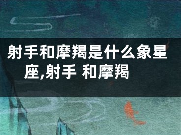 射手和摩羯是什么象星座,射手 和摩羯