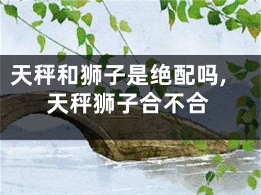天秤和狮子是绝配吗,天秤狮子合不合