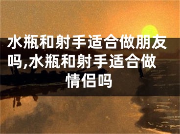 水瓶和射手适合做朋友吗,水瓶和射手适合做情侣吗