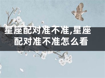 星座配对准不准,星座配对准不准怎么看
