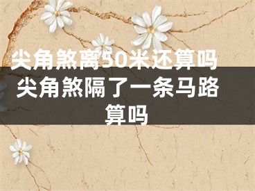 尖角煞离50米还算吗 尖角煞隔了一条马路算吗