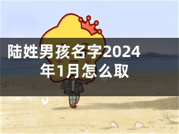 陆姓男孩名字2024年1月怎么取