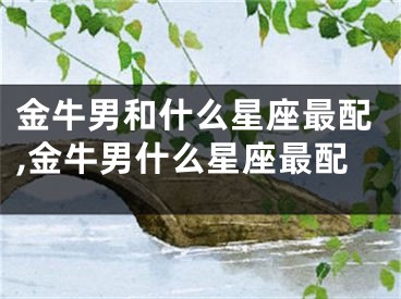 金牛男和什么星座最配,金牛男什么星座最配