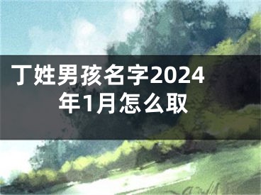 丁姓男孩名字2024年1月怎么取