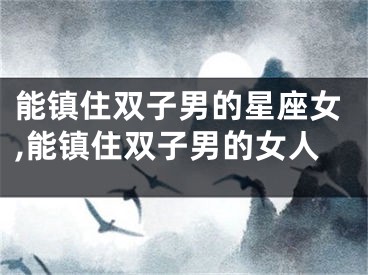 能镇住双子男的星座女,能镇住双子男的女人