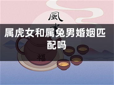 属虎女和属兔男婚姻匹配吗