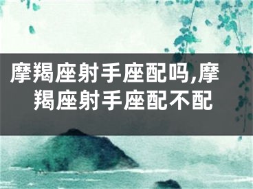 摩羯座射手座配吗,摩羯座射手座配不配