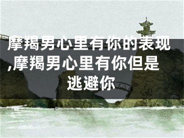 摩羯男心里有你的表现,摩羯男心里有你但是逃避你