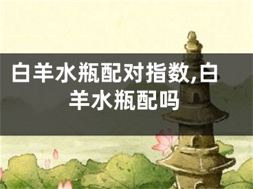 白羊水瓶配对指数,白羊水瓶配吗