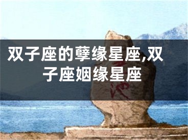 双子座的孽缘星座,双子座姻缘星座