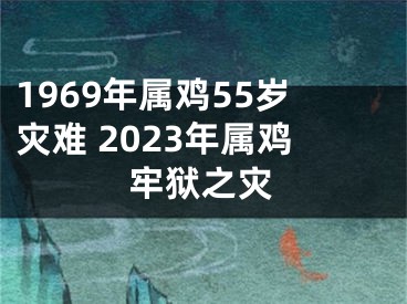 1969年属鸡55岁灾难 2023年属鸡牢狱之灾