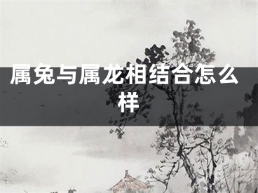 属兔与属龙相结合怎么样