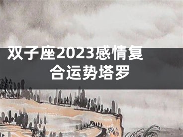 双子座2023感情复合运势塔罗