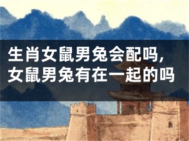 生肖女鼠男兔会配吗,女鼠男兔有在一起的吗