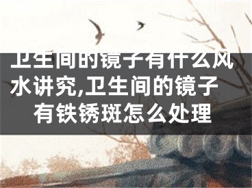 卫生间的镜子有什么风水讲究,卫生间的镜子有铁锈斑怎么处理