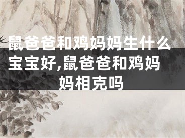 鼠爸爸和鸡妈妈生什么宝宝好,鼠爸爸和鸡妈妈相克吗