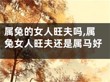 属兔的女人旺夫吗,属兔女人旺夫还是属马好