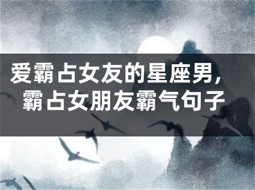 爱霸占女友的星座男,霸占女朋友霸气句子