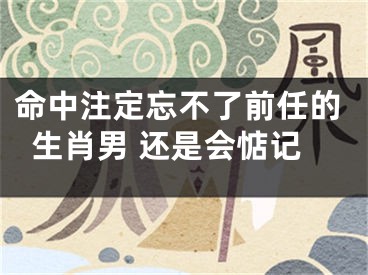 命中注定忘不了前任的生肖男 还是会惦记