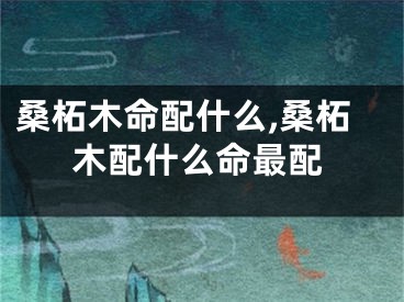 桑柘木命配什么,桑柘木配什么命最配