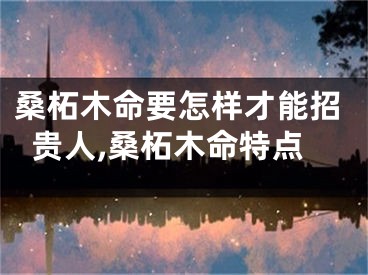 桑柘木命要怎样才能招贵人,桑柘木命特点