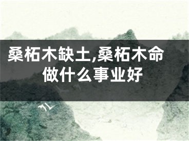 桑柘木缺土,桑柘木命做什么事业好