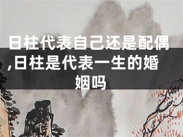 日柱代表自己还是配偶,日柱是代表一生的婚姻吗