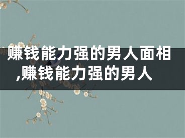赚钱能力强的男人面相,赚钱能力强的男人