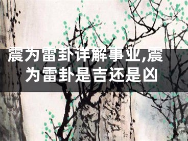 震为雷卦详解事业,震为雷卦是吉还是凶