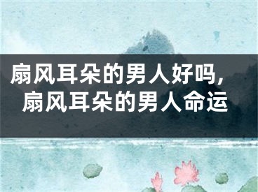 扇风耳朵的男人好吗,扇风耳朵的男人命运