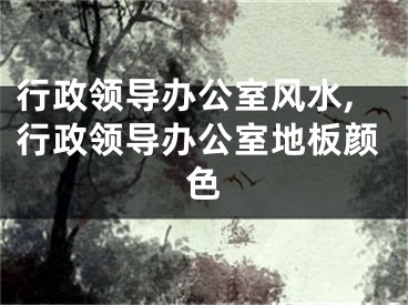 行政领导办公室风水,行政领导办公室地板颜色