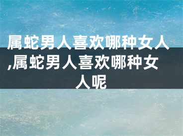 属蛇男人喜欢哪种女人,属蛇男人喜欢哪种女人呢