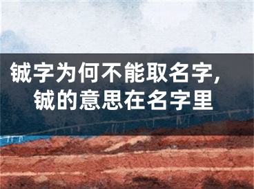 铖字为何不能取名字,铖的意思在名字里