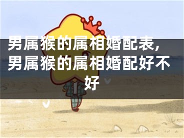 男属猴的属相婚配表,男属猴的属相婚配好不好