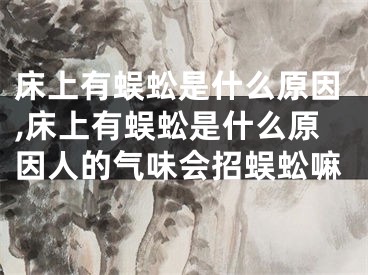 床上有蜈蚣是什么原因,床上有蜈蚣是什么原因人的气味会招蜈蚣嘛