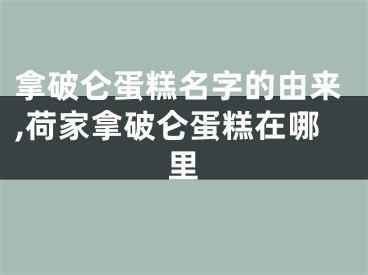拿破仑蛋糕名字的由来,荷家拿破仑蛋糕在哪里