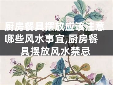 厨房餐具摆放应该注意哪些风水事宜,厨房餐具摆放风水禁忌