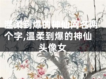 温柔到爆的神仙网名两个字,温柔到爆的神仙头像女