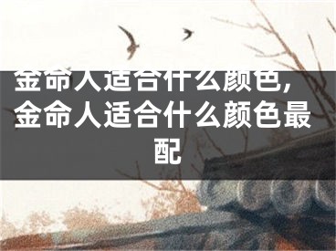 金命人适合什么颜色,金命人适合什么颜色最配