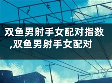 双鱼男射手女配对指数,双鱼男射手女配对