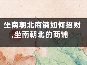 坐南朝北商铺如何招财,坐南朝北的商铺