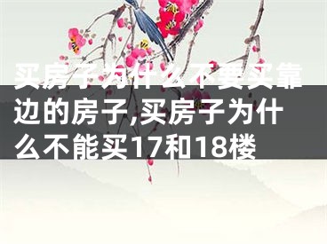 买房子为什么不要买靠边的房子,买房子为什么不能买17和18楼