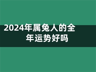 2024年属兔人的全年运势好吗