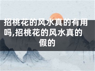 招桃花的风水真的有用吗,招桃花的风水真的假的