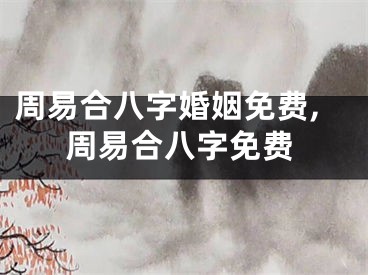 周易合八字婚姻免费,周易合八字免费