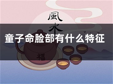 童子命脸部有什么特征